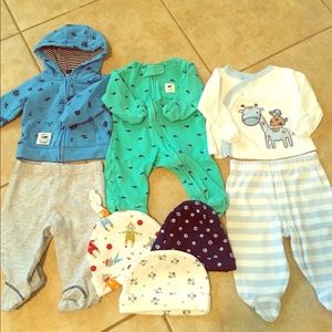 Newborn baby boy bundle